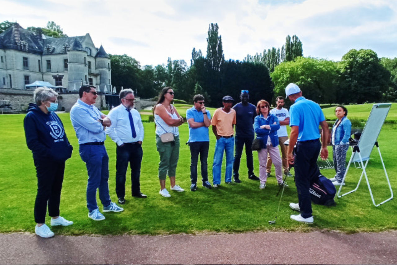 Logo Au golf !